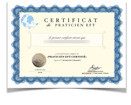 Formation de Praticien EFT Certifié